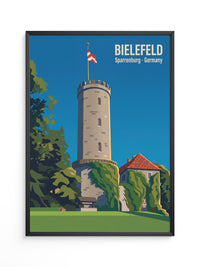 Marienplatz Pastellfarben Skyline