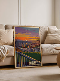 Bielefeld Skyline Sonnenuntergang