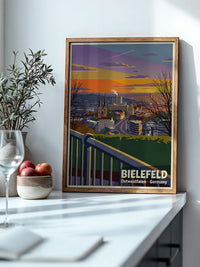 Bielefeld Skyline Sonnenuntergang