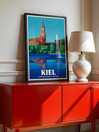 Kiel Gebäude Spiegelung Art Deco