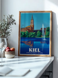 Kiel Gebäude Spiegelung Art Deco