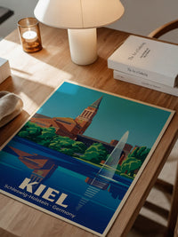 Kiel Gebäude Spiegelung Art Deco