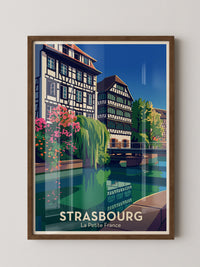 La Petite France Fachwerk Stil
