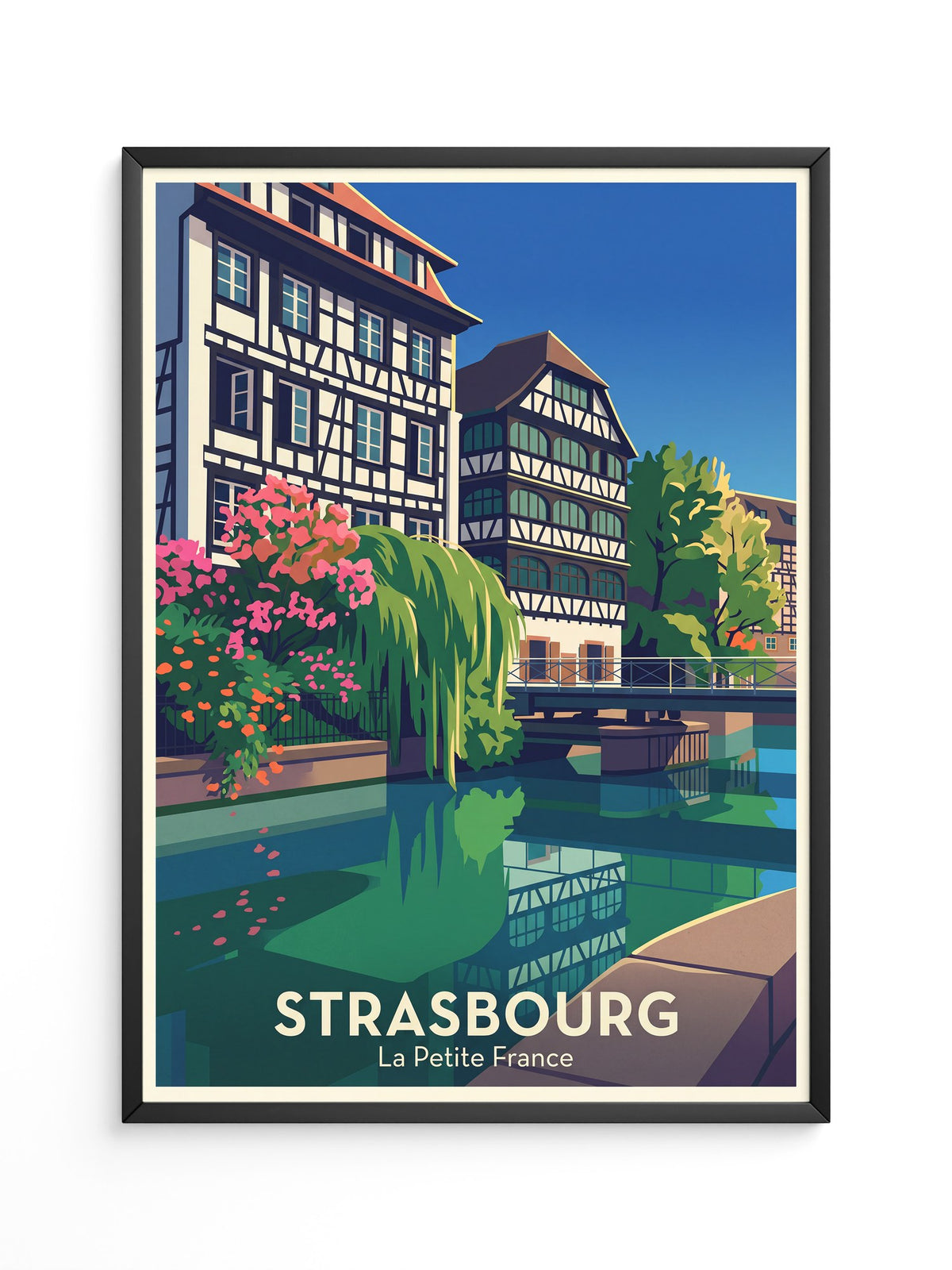 La Petite France Fachwerk Stil