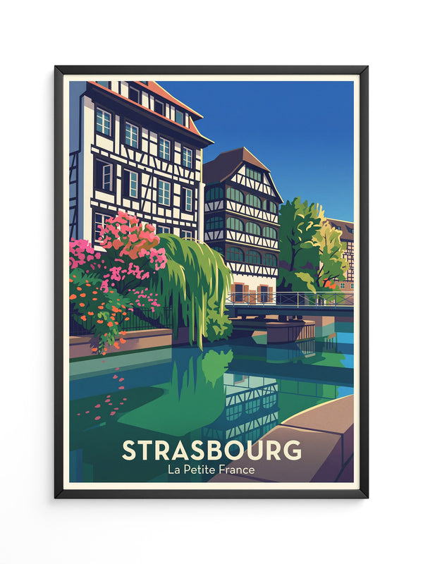 La Petite France Fachwerk Stil
