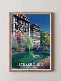 La Petite France Fachwerk Stil