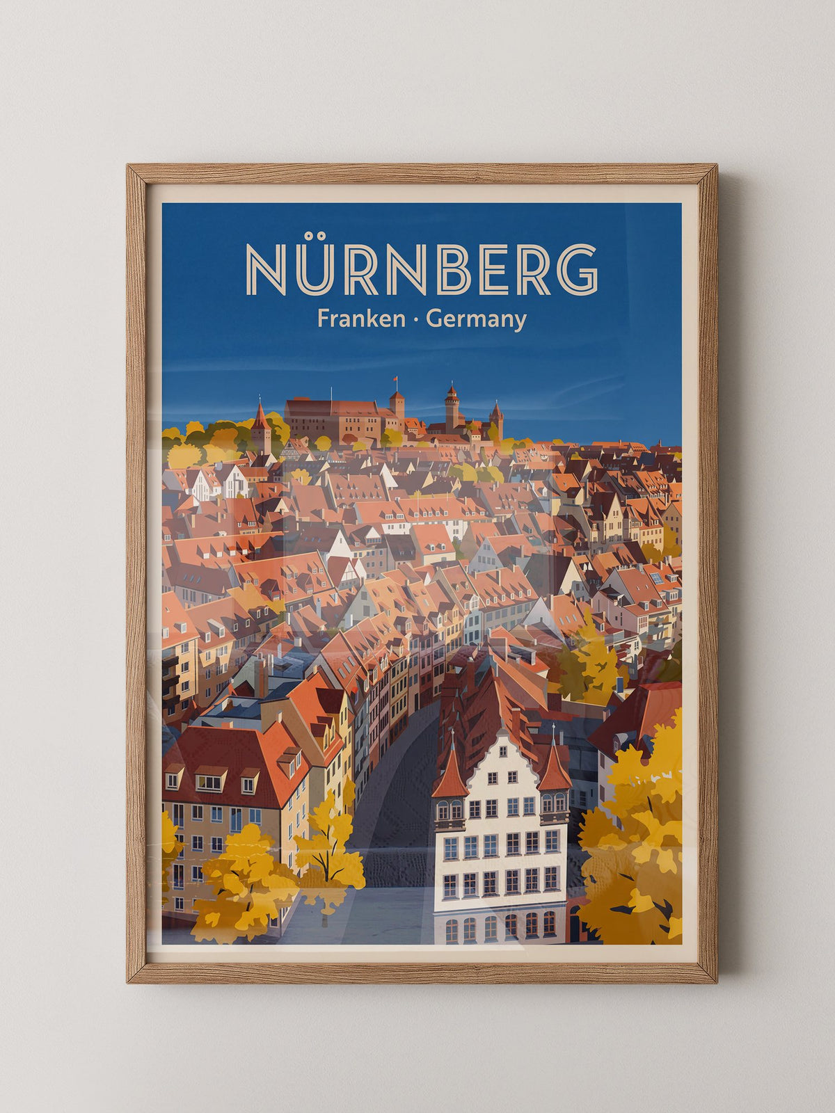 Nürnberg Herbstliche Architektur
