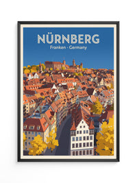 Nürnberg Herbstliche Architektur