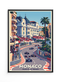 Monaco Grand Prix Retro Renntage