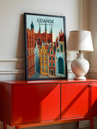 Gdańsk Architektur Farbenspiel