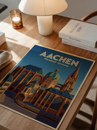 Aachener Dom Retro Architektur