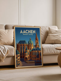 Aachener Dom Retro Architektur