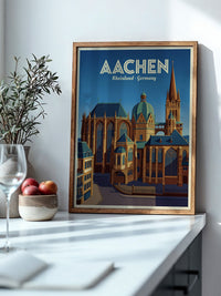 Aachener Dom Retro Architektur