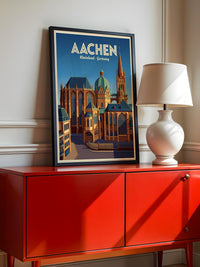 Aachener Dom Retro Architektur