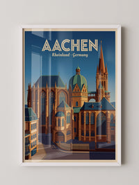 Aachener Dom Retro Architektur