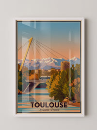 Toulouse Brücke Abendstimmung
