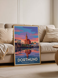 Dortmund Hafenabend Farbenpracht