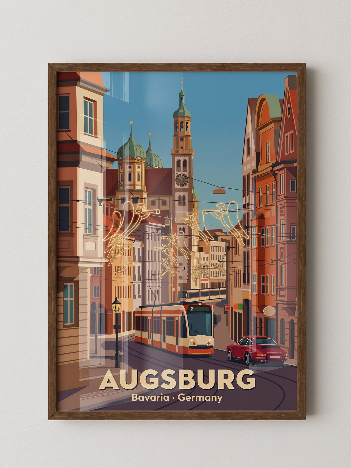 Augsburg Altstadt Retro-Charme