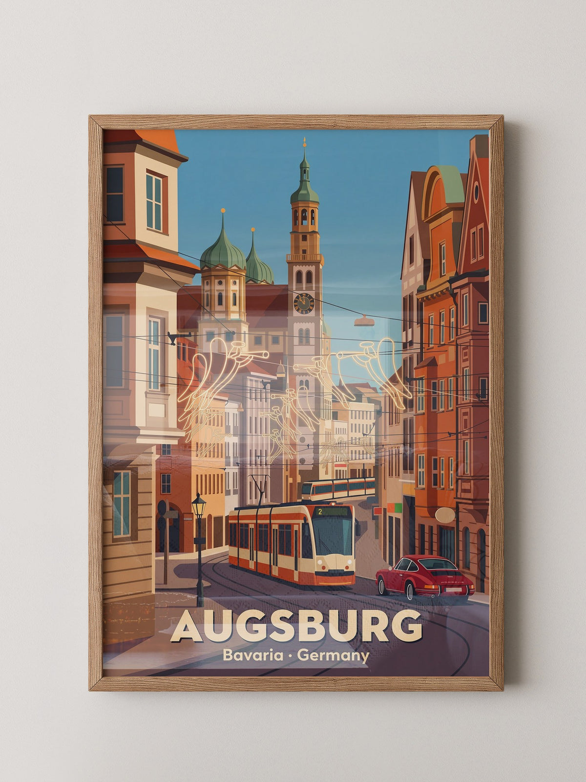 Augsburg Altstadt Retro-Charme