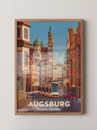 Augsburg Altstadt Retro-Charme