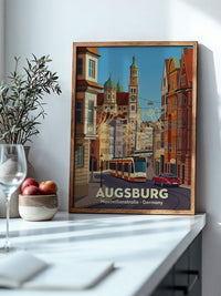 Augsburg Altstadt Retro-Charme