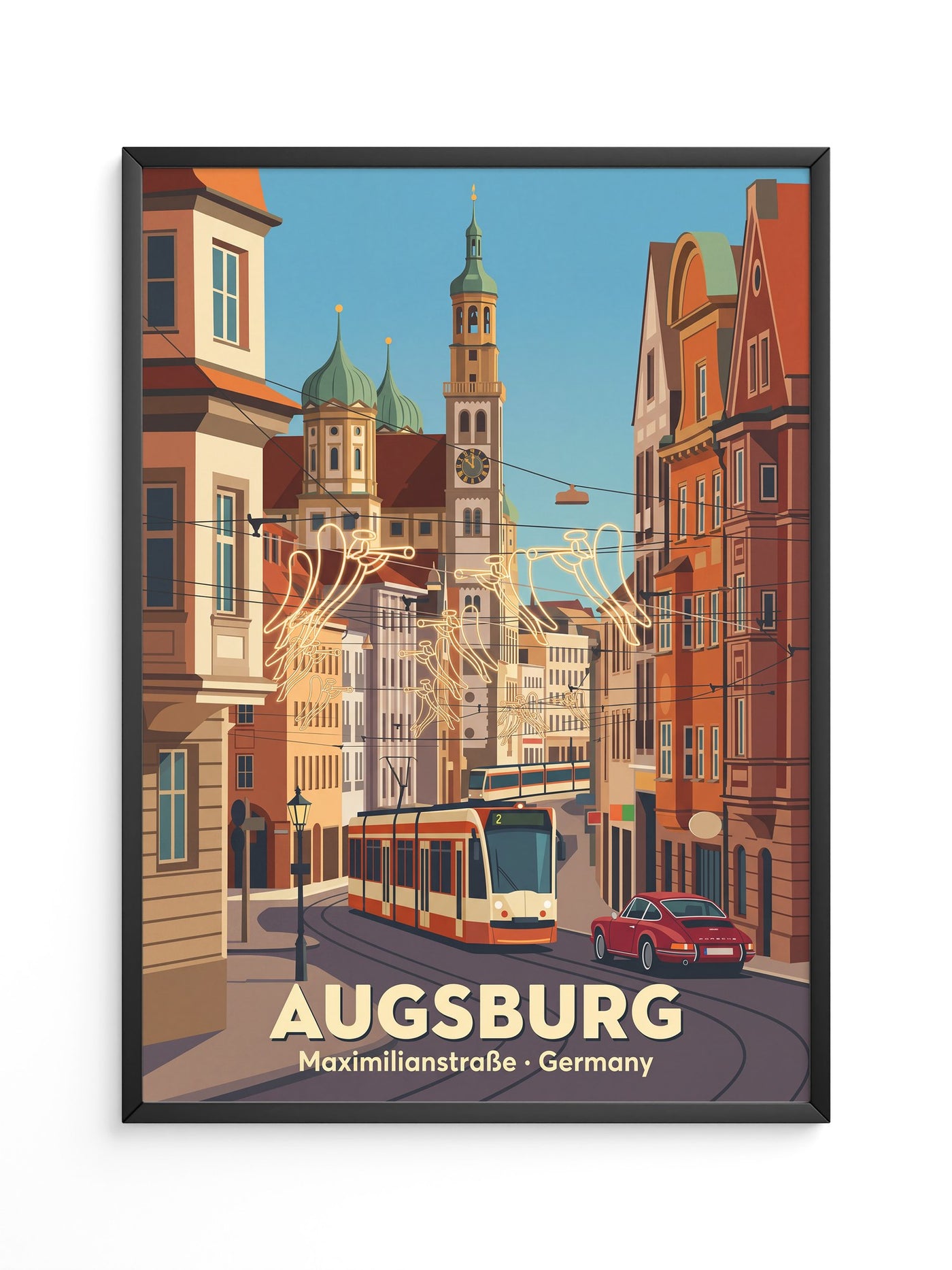 Augsburg Altstadt Retro-Charme
