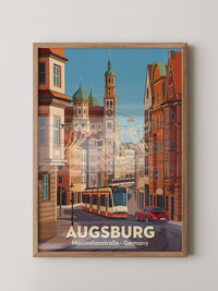 Augsburg Altstadt Retro-Charme