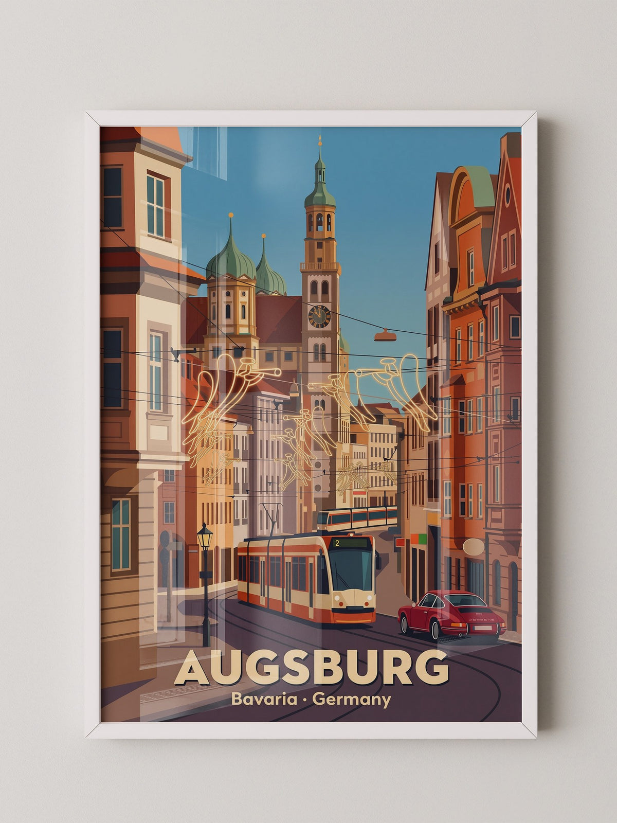 Augsburg Altstadt Retro-Charme