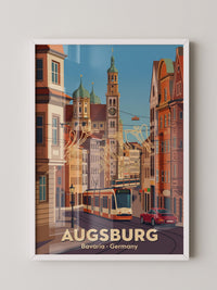 Augsburg Altstadt Retro-Charme