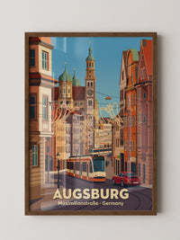 Augsburg Altstadt Retro-Charme