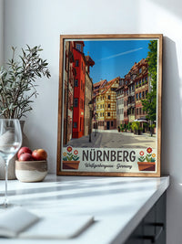 Nürnberg Altstadt Fachwerkhäuser