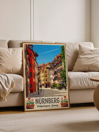 Nürnberg Altstadt Fachwerkhäuser