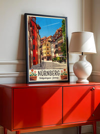 Nürnberg Altstadt Fachwerkhäuser