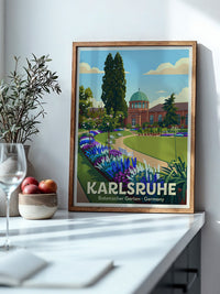 Botanischer Garten Karlsruhe Vintage