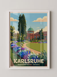 Botanischer Garten Karlsruhe Vintage