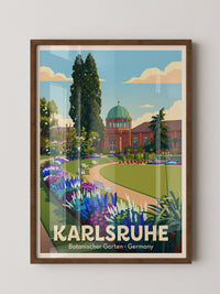 Botanischer Garten Karlsruhe Vintage