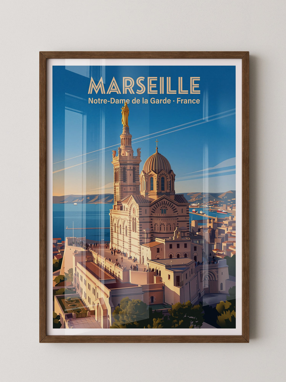 Notre-Dame de la Garde Illustration
