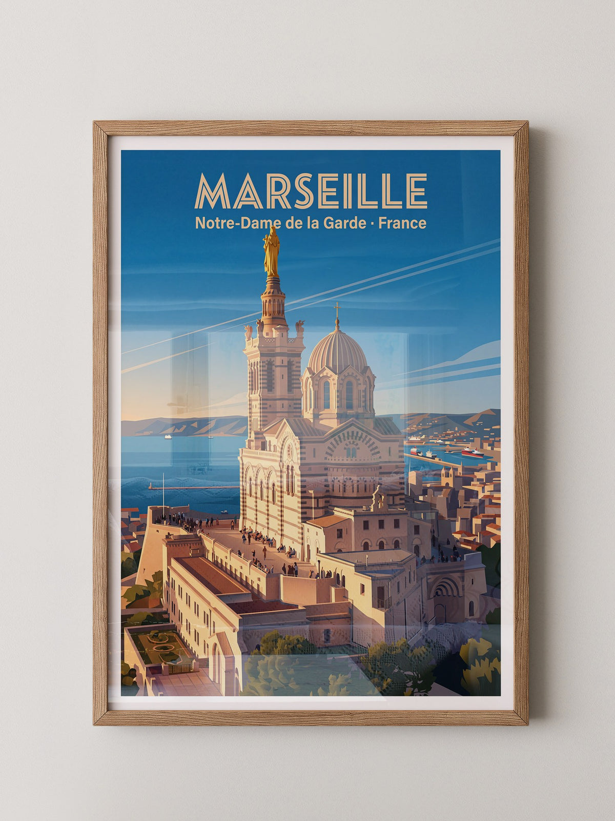 Notre-Dame de la Garde Illustration