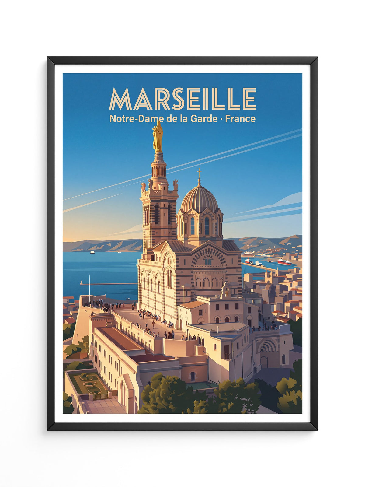 Notre-Dame de la Garde Illustration