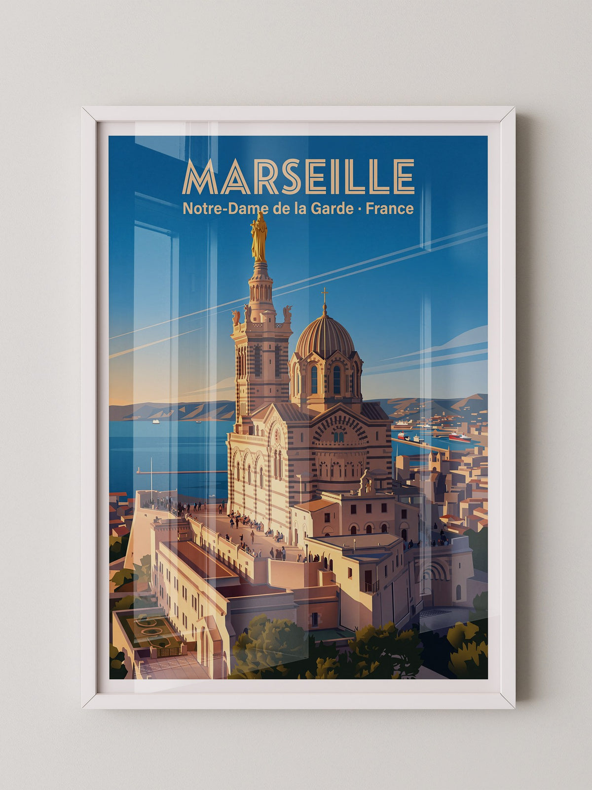 Notre-Dame de la Garde Illustration