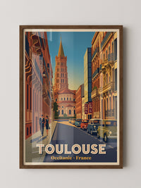 Toulouse Retro Architektur