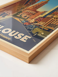 Toulouse Retro Architektur