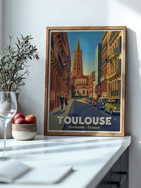 Toulouse Retro Architektur