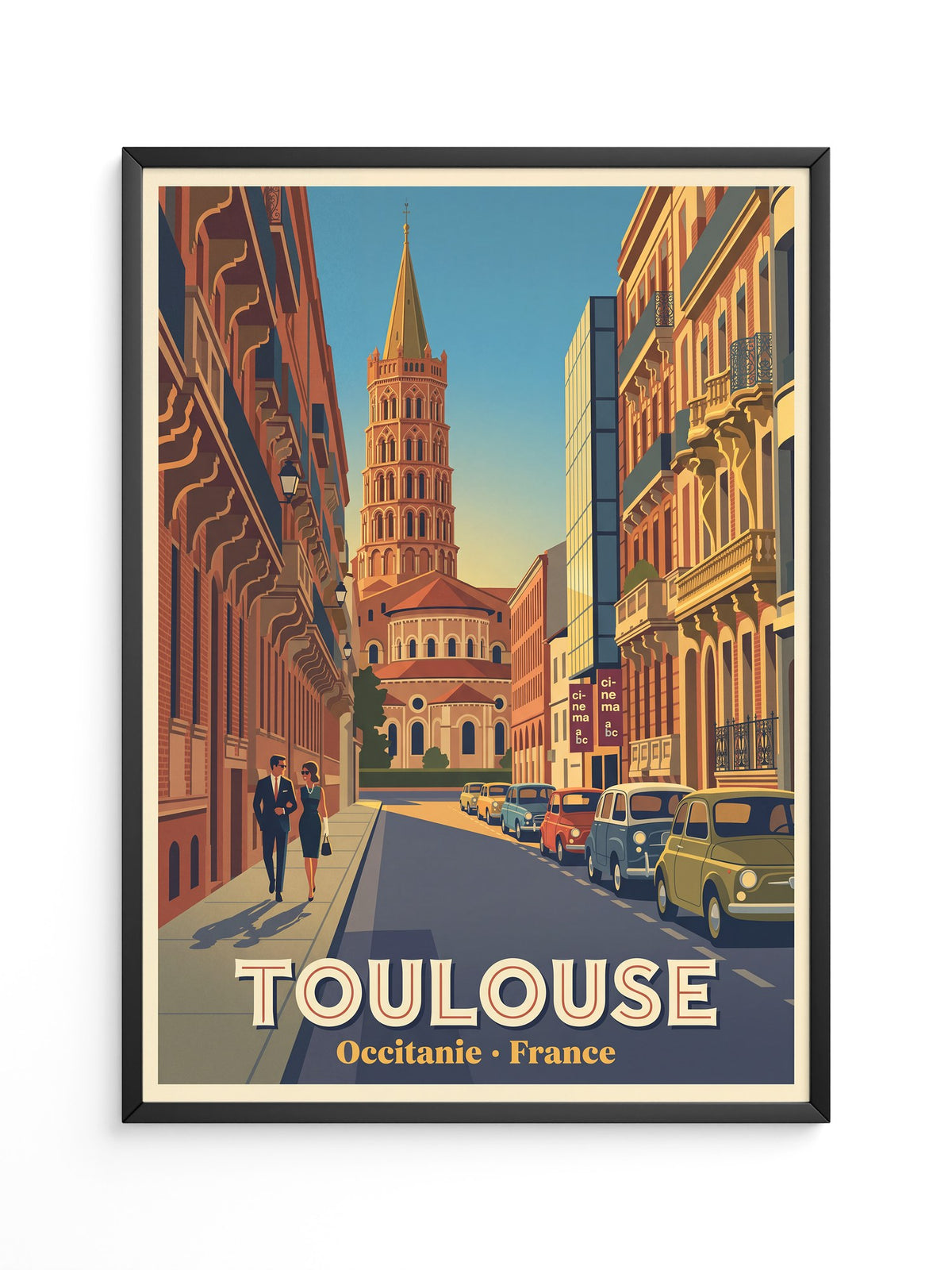 Toulouse Retro Architektur