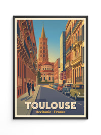 Toulouse Retro Architektur