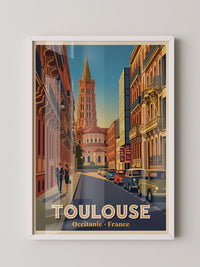 Toulouse Retro Architektur