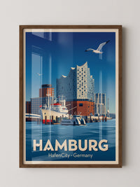 Hamburg HafenCity Retro Architektur