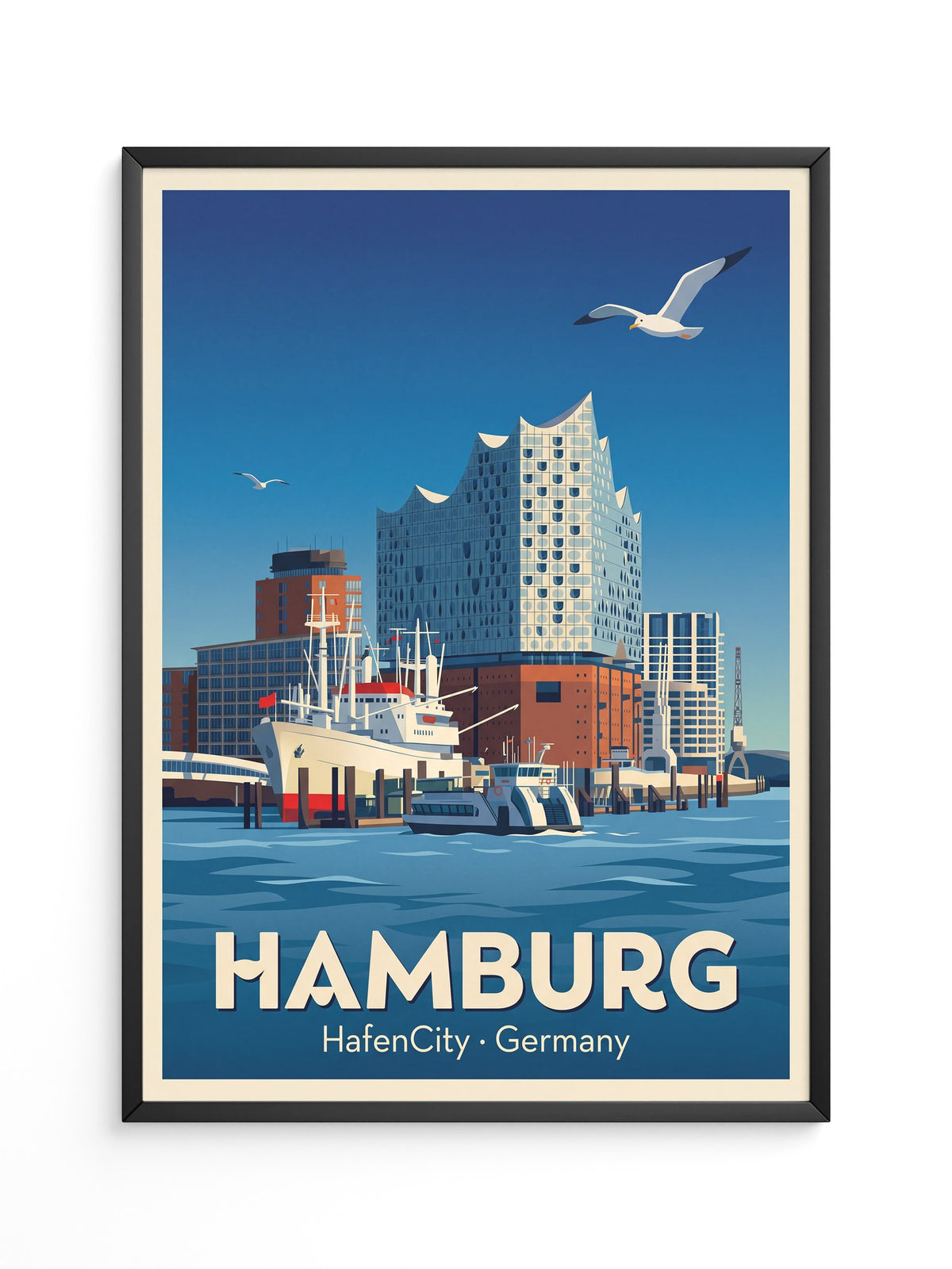 Hamburg HafenCity Retro Architektur