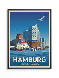 Hamburg HafenCity Retro Architektur