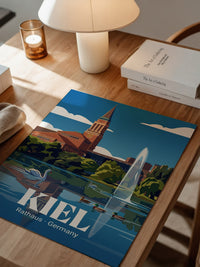Kiel Rathaus Seeansicht